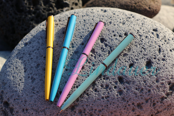 Mini Kugelschreiber in pastell Farben
