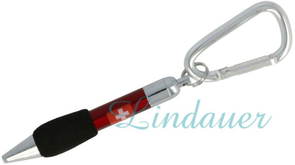 Kugelschreiber mit Karabiner