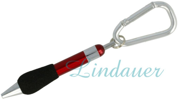 Kugelschreiber mit Karabiner