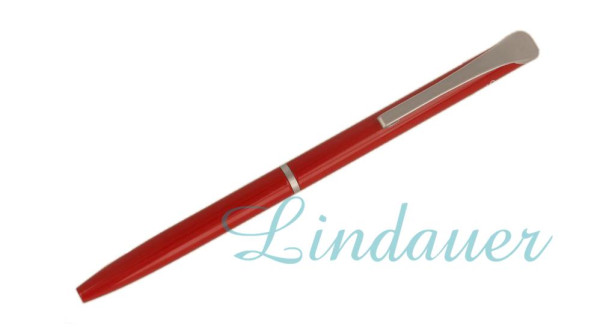 Mini-Kugelschreiber in rot